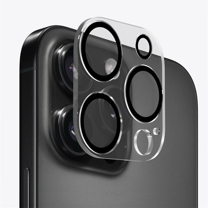 Az iPhone 13 Pro / 13 Pro Max Clear telefonnal kompatibilis Mobile Origin Easy Lens kameraüveg fólia