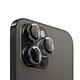 Set 3 protectii sticla camera foto Mobile Origin Easy Lens Guards compatibil cu iPhone 13 Pro / 13 Pro Max Black