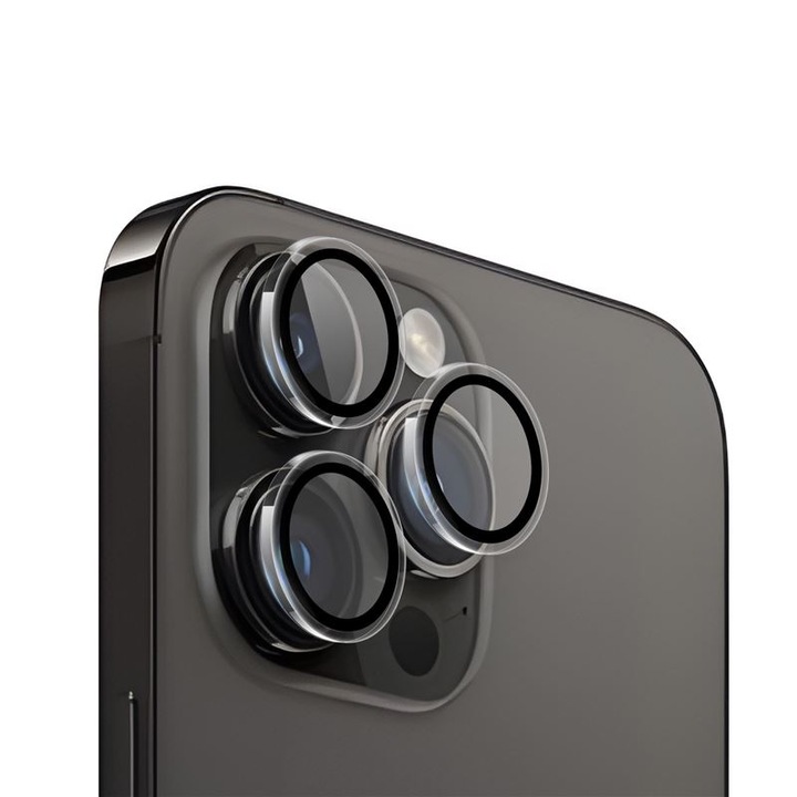 3 db kameraüvegvédő készlet Mobile Origin Easy Lens Guards kompatibilis az iPhone 13 Pro / 13 Pro Max Clear készülékekkel