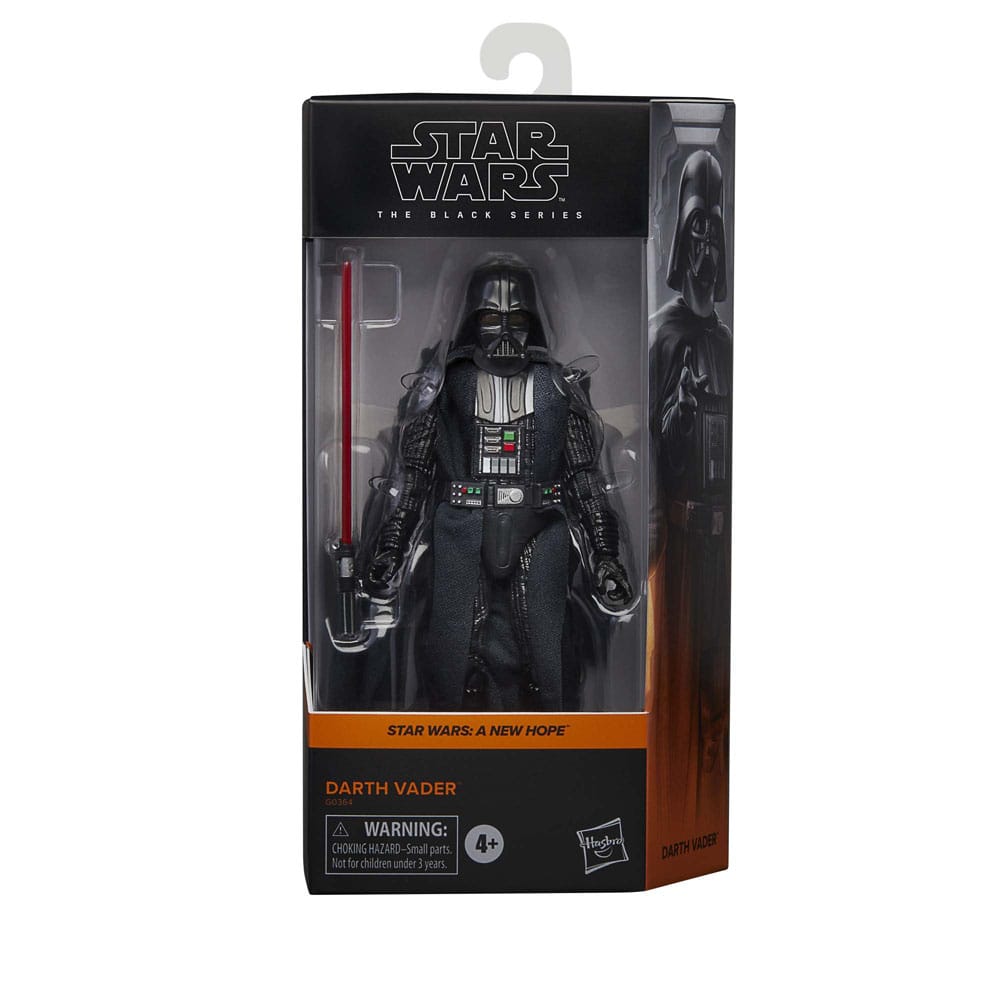 Figurina, Star Wars, Hasbro, Black Series, Darth Vader, 15cm, +4