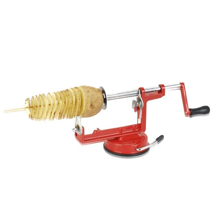 Aparat manual pentru taiat cartofi spiralati, Gonga®