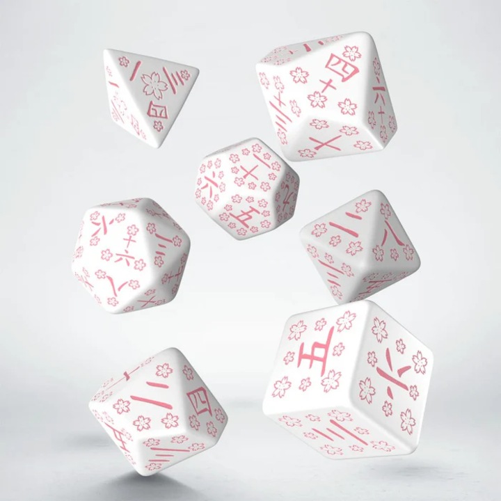 Set de zaruri, Japanese Dice Set: Cherry Blossom Petals