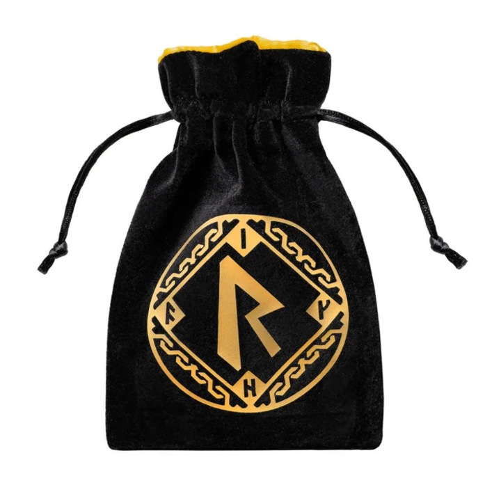 Kockatáska, Runic Black & Golden Velour kockatáska