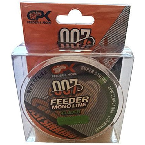 Fir monofilament CPK Feeder Monoline Clear 0.20mm/3.62kg/300m