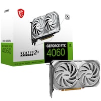 Placa video MSI GeForce RTX 4060 VENTUS 2X WHITE 8G OC, GDDR6, 128-bit, Alb