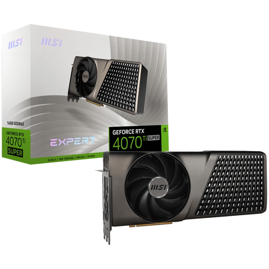 BI　NVIDIA GeForce RTX 4070 Ti SUPER Gigabyte GeForce RTX 4070 Ti SUPER, 16GB GDDR6X, WINDFORCE