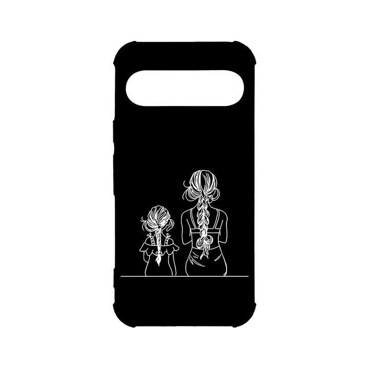 Husa pentru Google Pixel 9 / Pixel 9 Pro, BestCase® Anti Shock 1.5MM, Mom And Daughter, Air Cushion Technology, Protectie camera, ecran si colturi, AS 1048