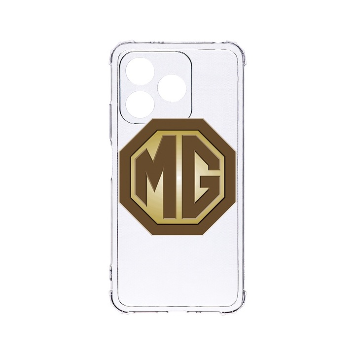 BestCase Anti Shock 1.5MM telefontok, kompatibilis modell Realme Note 50 / C53 / C51, MG, Air Cushion Technology, AS 1780