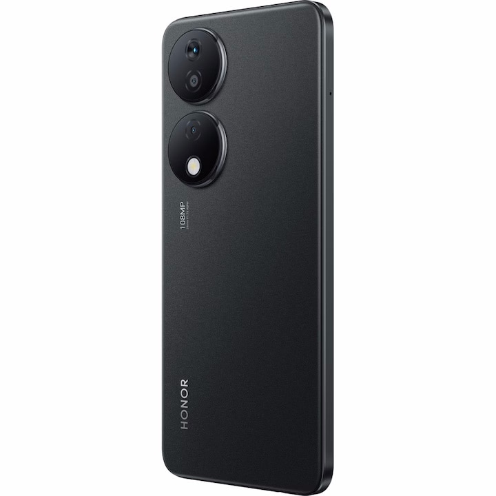 Telefon mobil Honor X7b, Dual SIM, 256GB, 6GB RAM, 4G, Midnight Black