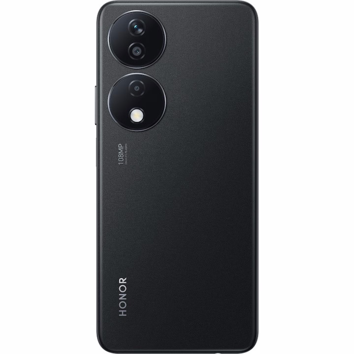 Telefon mobil Honor X7b, Dual SIM, 256GB, 6GB RAM, 4G, Midnight Black
