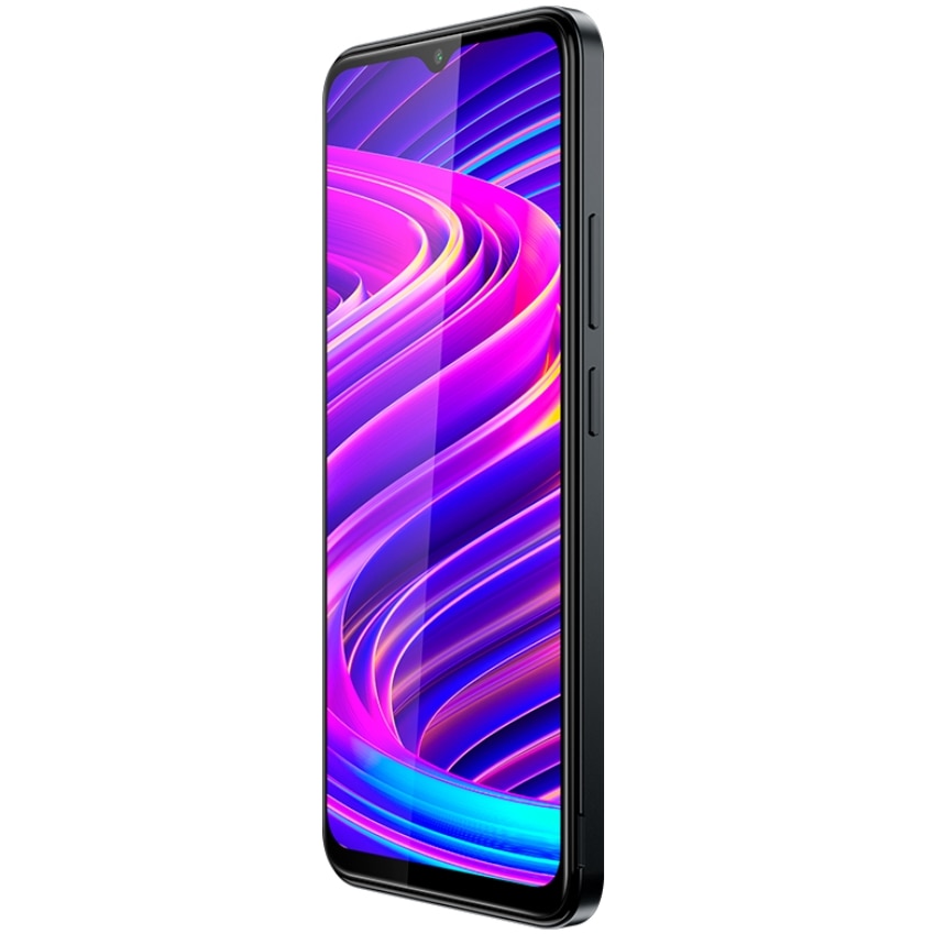 Telefon Mobil Kruger&Matz Flow 11, Procesor Unisoc SC9863A Octa-Core, Ecran IPS 6.56", 4GB RAM, 64GB Flash, Camera 13 MP, Wi-Fi, 4G, Dual SIM, Android Negru