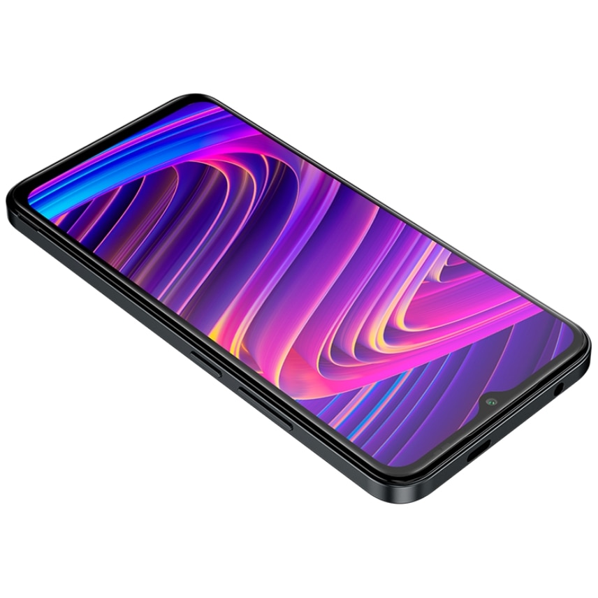 Telefon Mobil Kruger&Matz Flow 11, Procesor Unisoc SC9863A Octa-Core, Ecran IPS 6.56", 4GB RAM, 64GB Flash, Camera 13 MP, Wi-Fi, 4G, Dual SIM, Android Negru
