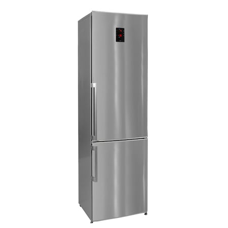 Combina frigorifica Teka NFE2 400, 355 l, Clasa A+, Full No Frost, H 200 cm, Inox antiamprenta