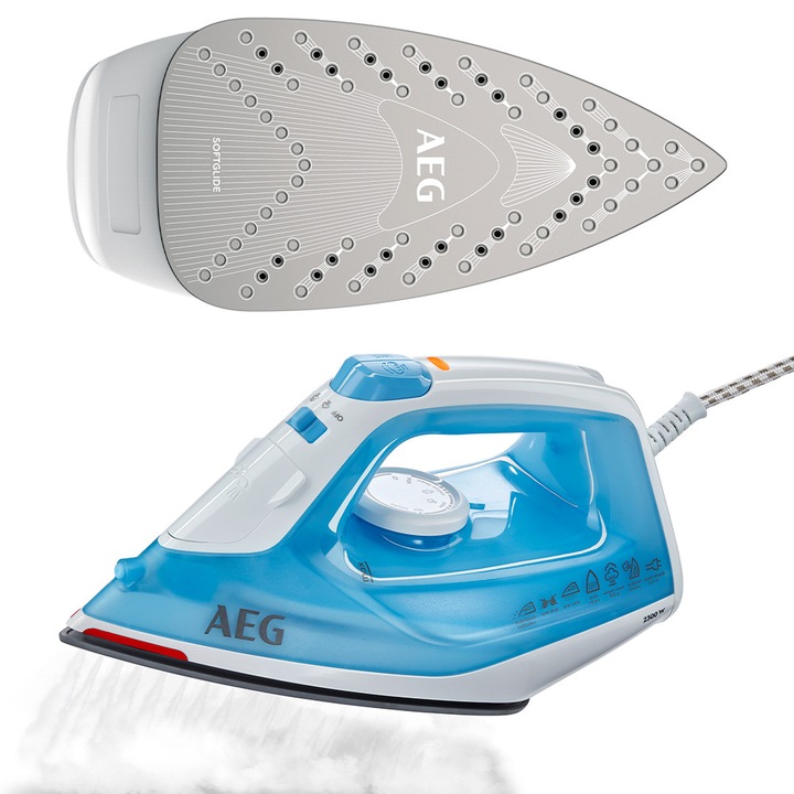 Fier de calcat cu abur AEG DB1730 EasyLine 2.300 wati