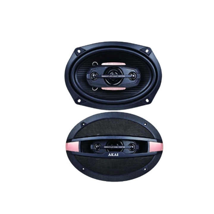Boxe auto Akai ovale 6x9", 4 cai, 89W