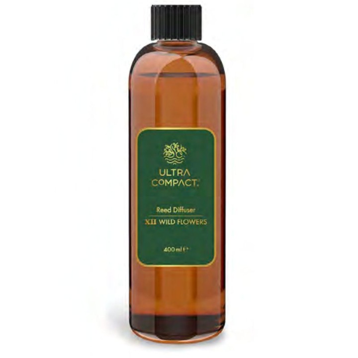 Rezerva pentru odorizant camera cu betisoare parfumate, Ultra Compact, 400ml, Wild Flowers