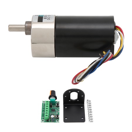 Fara Motor Motor fara perii cu regulator de turatie, suport de viteza redusa, 24V ...