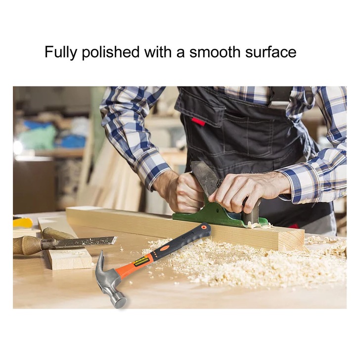 Karomkalapács Szögkihúzó Kerek Felület Nagy Szilárdság Jó Keménység Hordozható Szerszám Munkához Karomkalapács