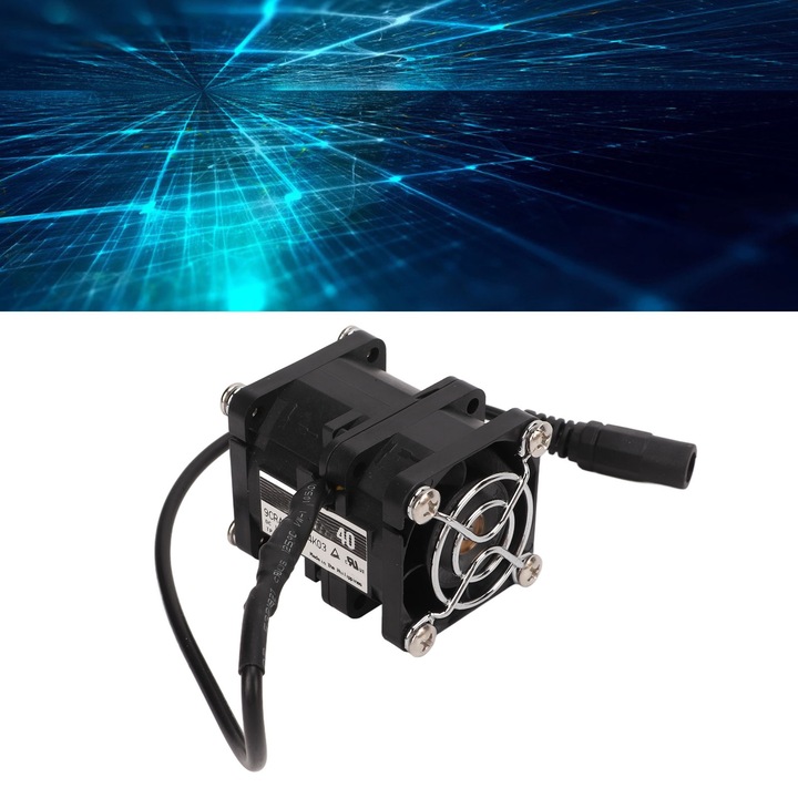 Ventilátor PC Jormftte 12V 1.6A, vastagított keret, zárt motor