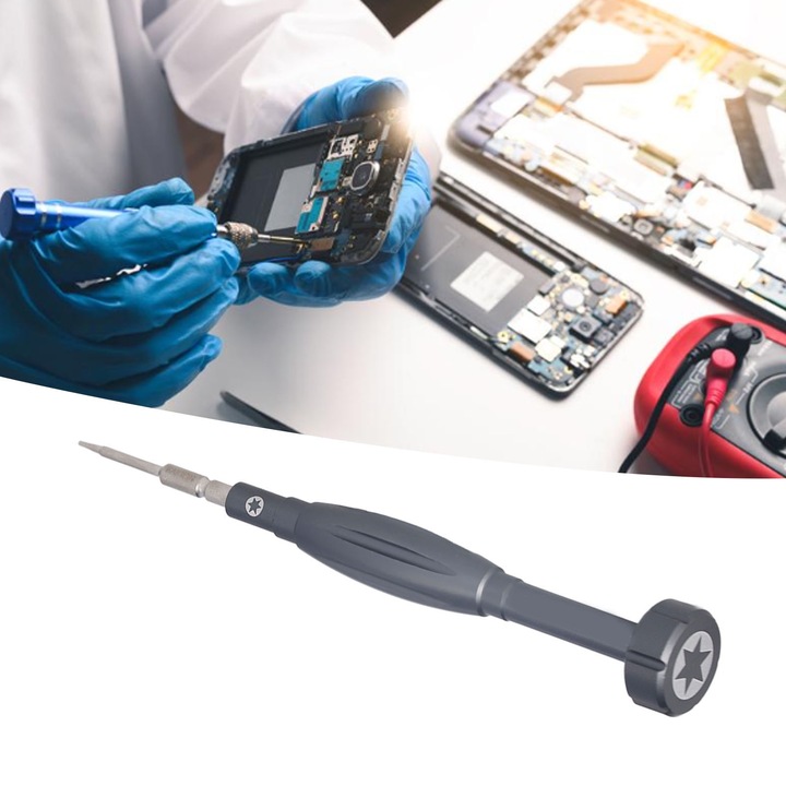 Precíziós csavarhúzó Jormftte, ötvözött acél, kopásálló, 2D