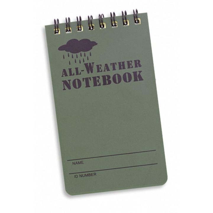 Albainox vízálló notesz, 12,1x7,6 cm, 47g