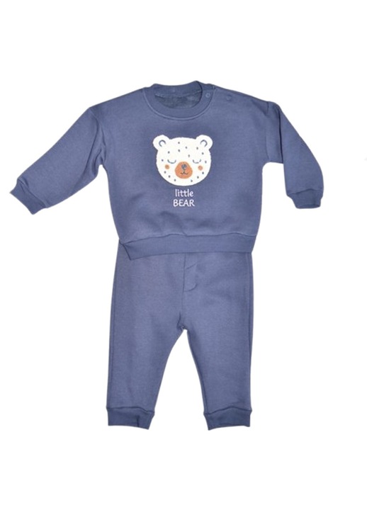 Compleu 2 piese pantaloni si bluza pentru baieti Mini Junior CMP-MJ2, Albastru 113714