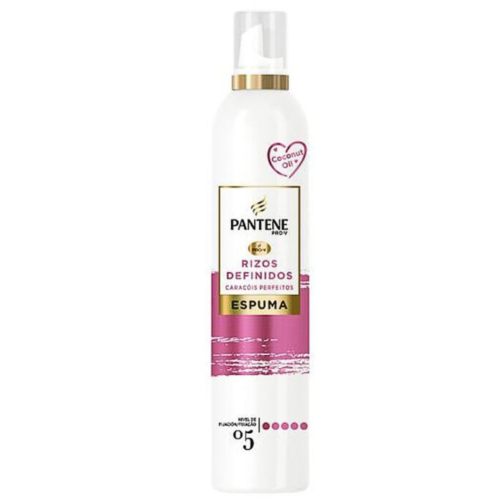 Spuma de par Pantene Rizos Definidos, 200ml, pentru bucle, vegana, fara silicon