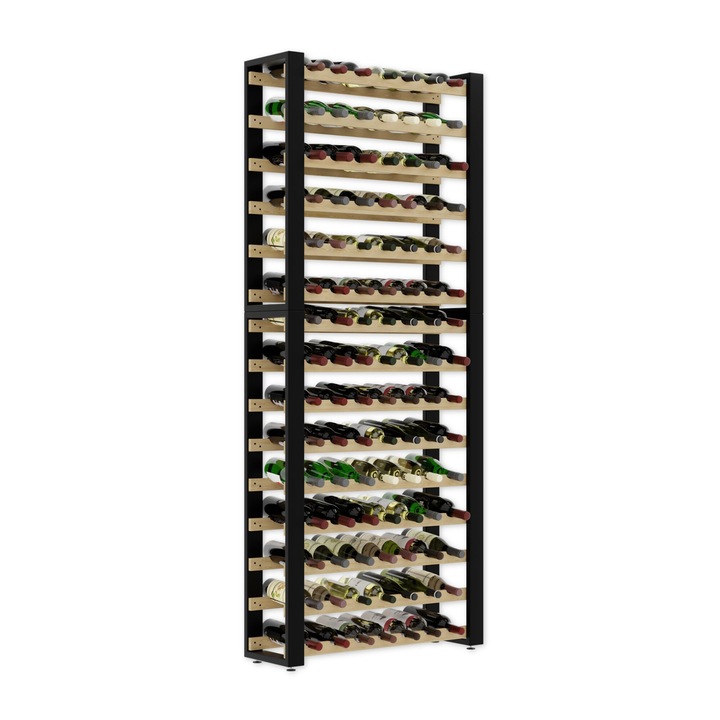 Lenmar palacktartó, fa, fekete