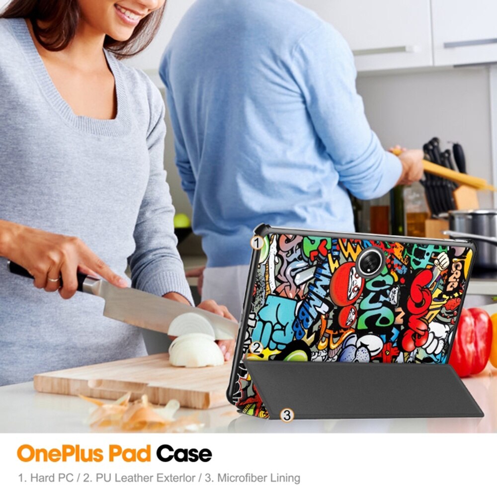 Husa pentru tableta Smartphosis pentru OnePlus Pad multicolor