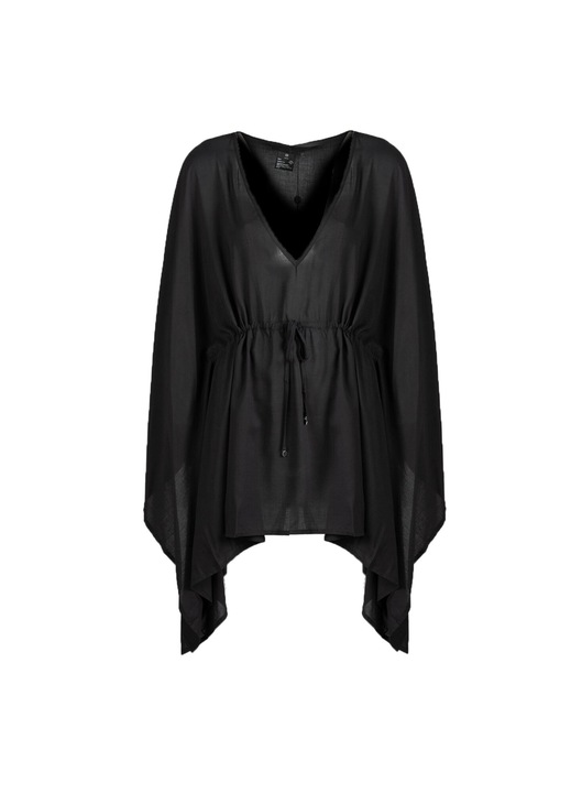 Poncho Philipp Plein, decolteu in V, reglabil, viscoza, one size