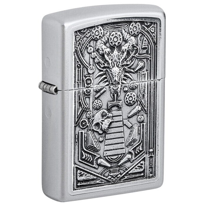 Bricheta Zippo, sistem WINDPROOF, design clasic, cutie cadou - eMAG.ro