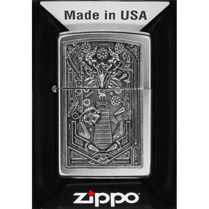 コレクション zippo  Wind proof Bricheta Zippo, sistem WINDPROOF, design clasic, cutie cadou - eMAG.ro
