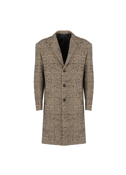 Palton barbati A23062PCAO36, Xagon Man, Bumbac/Acril, Maro, 48 EU