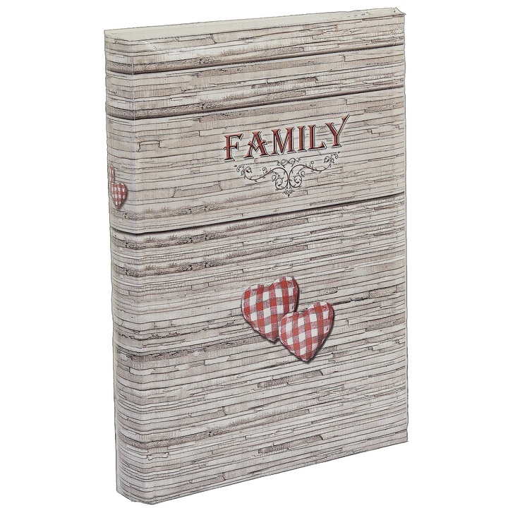 Album foto TRADAG, model HOME SWEET HOME, capacitate 300 fotografii 10x15, legatura cusuta