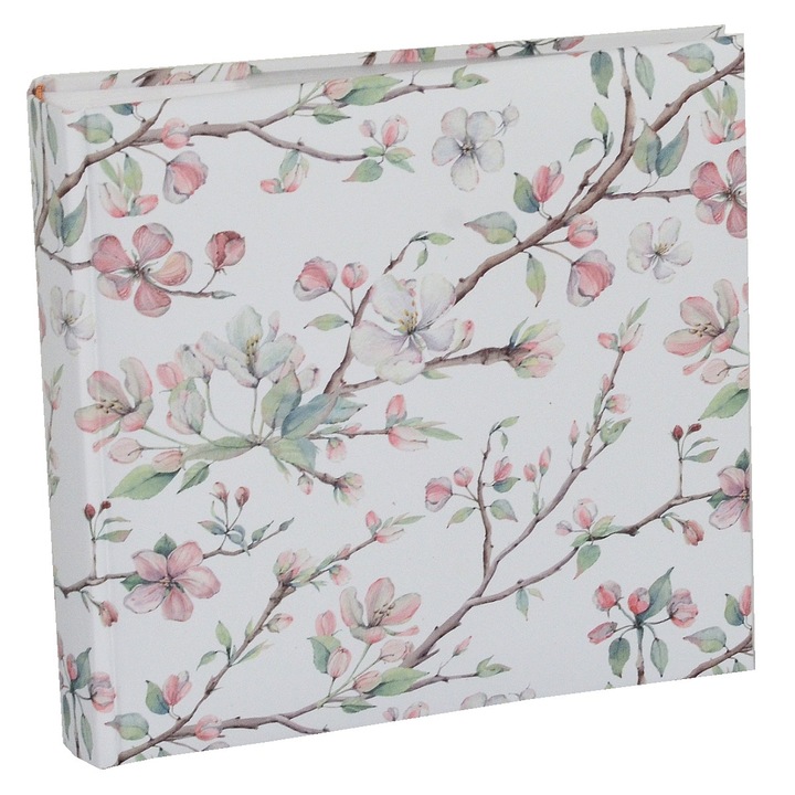 Album foto TRADAG CHERRY FLOWERS, 200 poze 10x15, 23,5x22cm, legatura cusuta, design floral