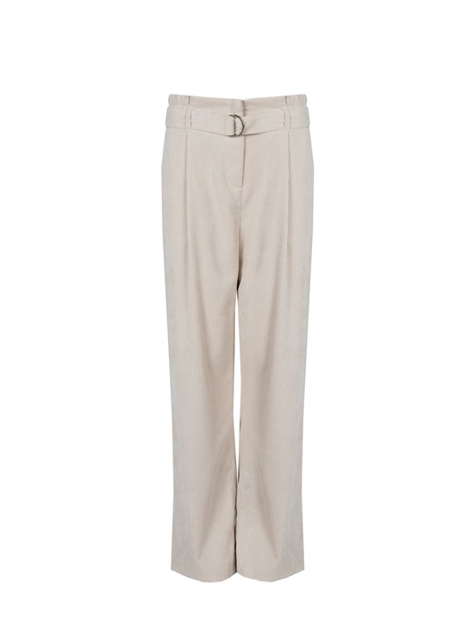 Pantaloni Liu Jo, WF2536 T4238, poliester, crem, 38 EU