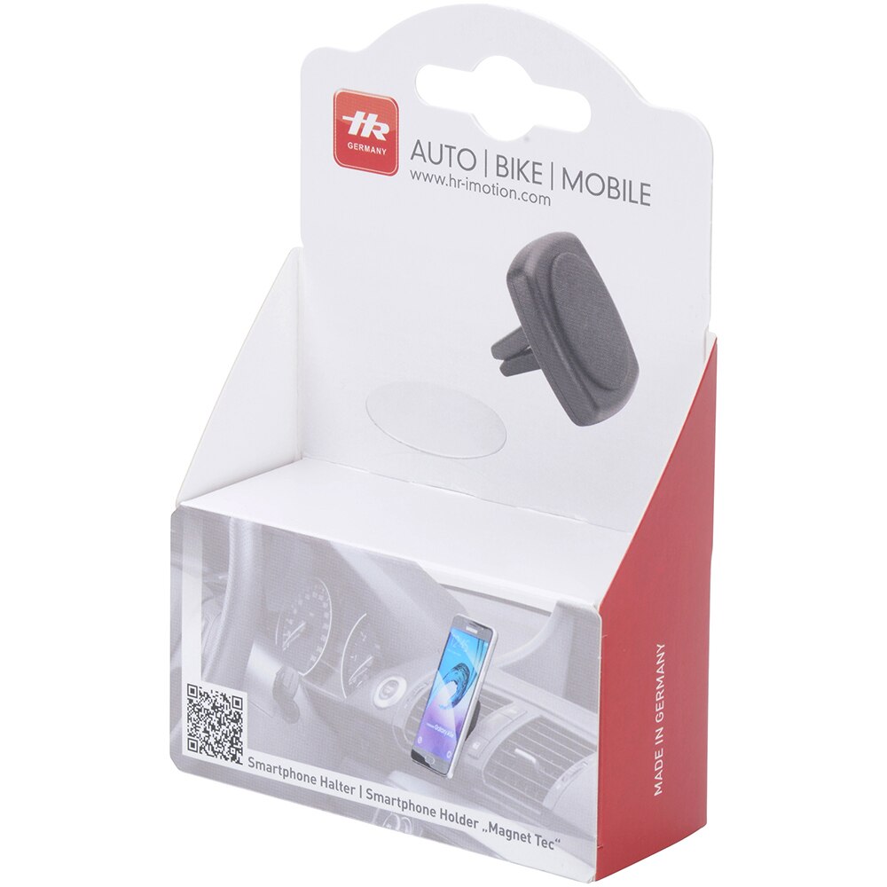 Suport auto magnetic HR-imotion Magnet-Tec cu sistem de prindere in ventilatie Black