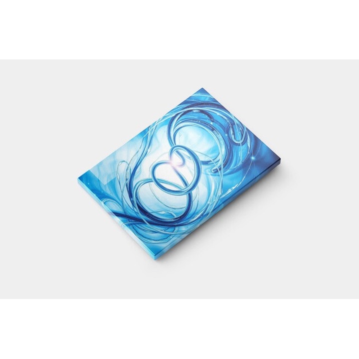 Картина на платно - Любов сред природата Танц в синьо - 60x40 см