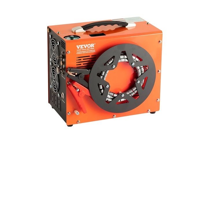 Compresor de aer portabil, 4500PSI, umplere rapida in 25 minute, 350w, 315x195x265mm