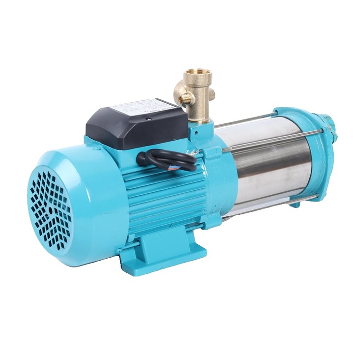 Pompa de apa centrifugala, 1300W, 4000 L/H, albastra, 51x29x21cm