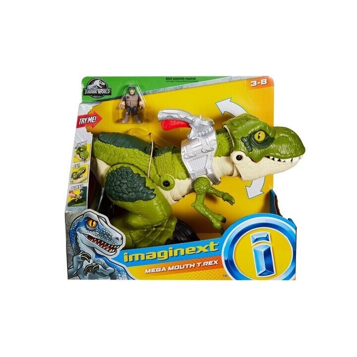 Jucarie dinozaur, Mattel, verde, 3-8 ani - eMAG.ro