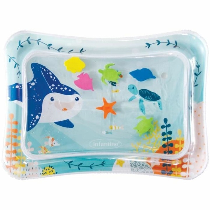 Covoras gonflabil pentru jocuri cu apa, Infantino, multicolor, 45,7x64,6cm, +3 luni