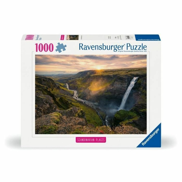 Puzzle, Ravensburger, 1000 piese, multicolor, dreptunghiular, +14 ani
