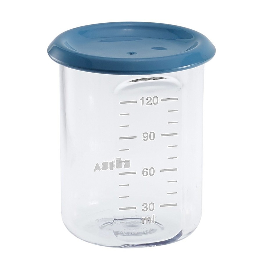 Recipient ermetic din Tritan Beaba 120 ml - Blue