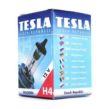 Bec auto halogen H4 12V 60/55W P43t TESLA Bec auto halogen H4 12V 60/55W P43t TESLA