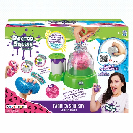 Pasta modelabila Colorbaby Doctor Squish, multicolor, 8 ani+