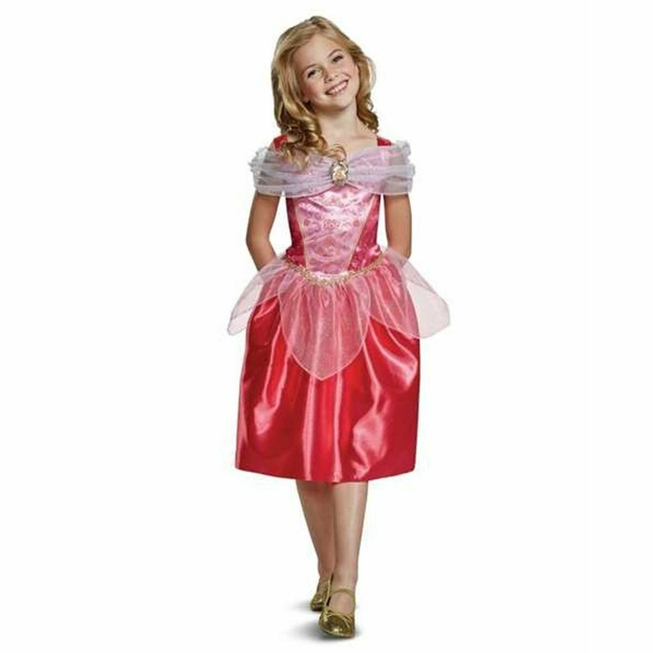 Costum Deghizare pentru Copii Disney Princess Aurora Classic, 7-8 Ani