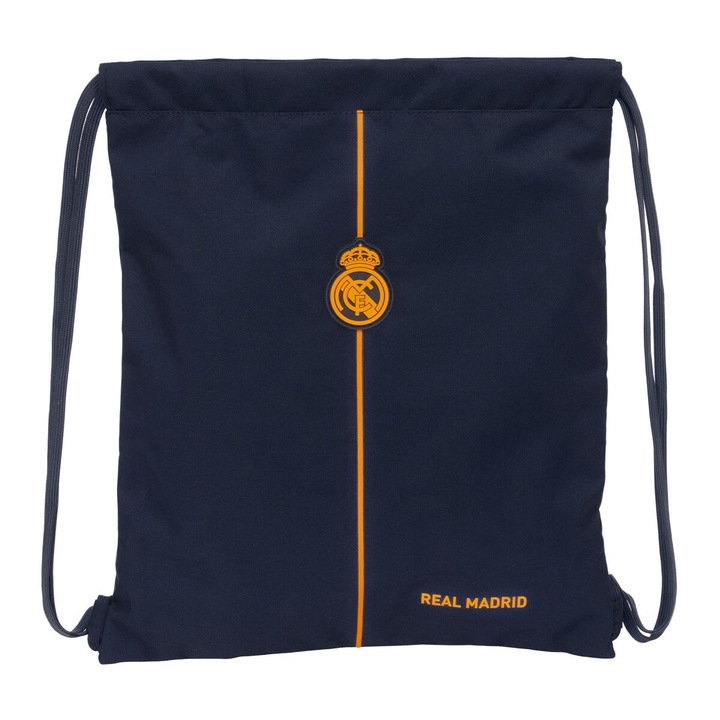 Rucsac cu Bretele Real Madrid C.F. 2nd Kit 24/25, Bleumarin, 35x40x1cm