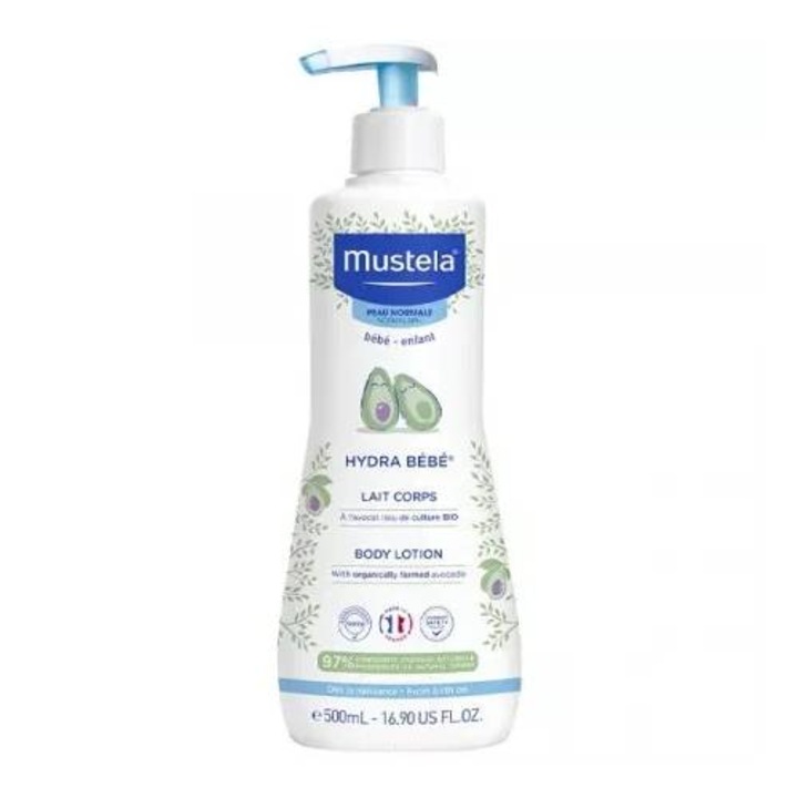 Lapte de Corp Mustela, 500 ml, hidratant, unisex
