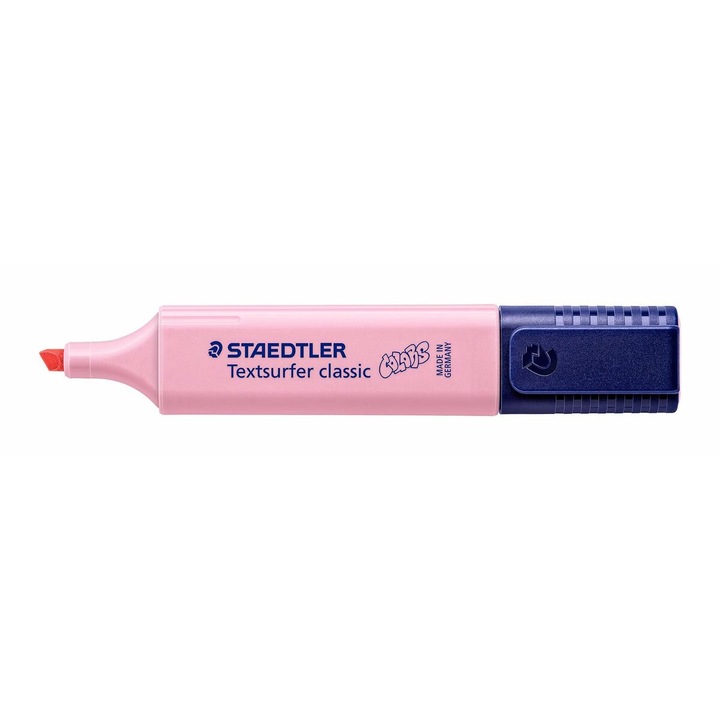 Флуоресцентен маркер Staedtler Textsurfer Classic, розов, 1-5 mm, комплект от 10 броя